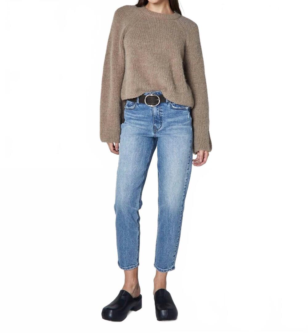 NEW UNPUBLISHED debbie high rise slim mom fit jeans in phnx - phoenix